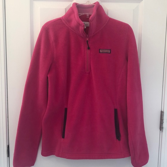 Vineyard Vines Women’s Fleece 1/4 Zip - Picture 1 of 7